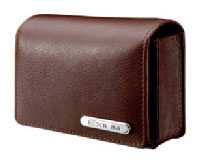 Casio Brown leather protective case (EXZ-WALLET5)